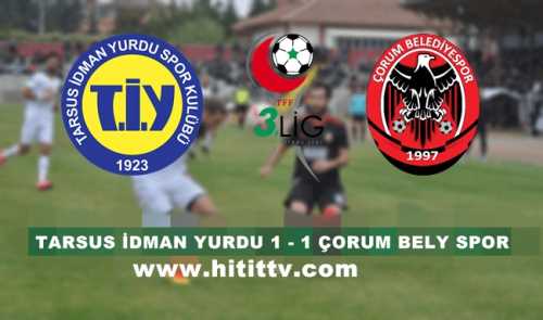 Tarsus İdman Yurdu 1 - Çorum Bel. 1
