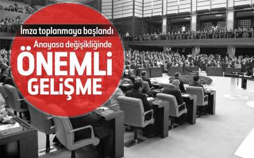 TBMM'de Anayasa değişikliğinde flaş gelişme