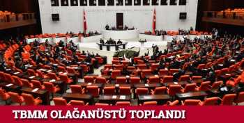 TBMM fezleke oturumu başladı