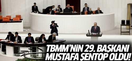 TBMM'nin 29. Başkanı Mustafa Şentop oldu!