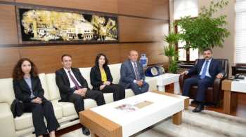  TEB’DEN BAŞKAN KÜLCÜ’YE ZİYARET