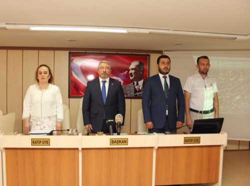 Temmuz Ayı Belediye Meclis toplantısı yapıldı