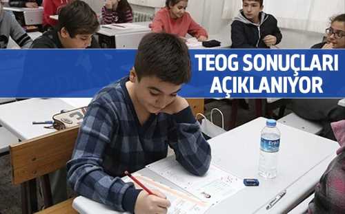 TEOG  sonuçları açıklanıyor