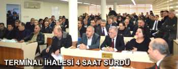 Terminal ihalesine Yoğun katılım