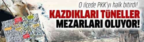 Terör örgütüne güvenlik güçlerinden daha ağır darbeyi vuran ise bölge halkı oldu. 120 bin nüfuslu ilçenin 115 bini göçünce PKK’lılar yapayalnız kaldı.