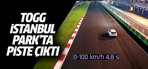 TOGG İstanbul Park'ta piste çıktı!
