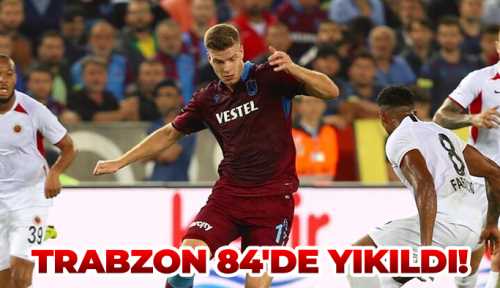 Trabzon 2-2 Gençlerbirliği