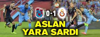 TRABZON SPOR : 0 GALATASARAY : 1