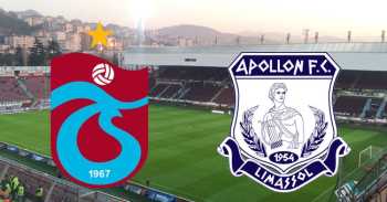  Trabzonspor -  Apollon Limassol maçı