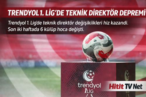 Trendyol 1. Lig’de Teknik Direktör Dayanmıyor!