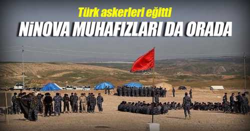 TSK'nın eğittiği Ninova Muhafızları Musul'da