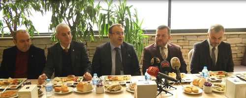 TSO BASIN MENSUPLARIYLA KAHVALTIDA BULUŞTU