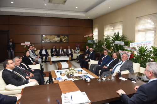 TSO’dan Aşgın’a hayırlı olsun ziyareti