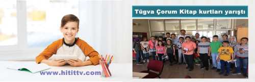 Tügva Çorum Kitap kurtları yarıştı