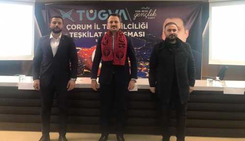 TÜGVA Genel Başkanı Enes Eminoğlu  Çorum’da