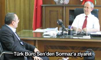 Türk Büro Sen'den Yeni Defterdar'a ziyaret