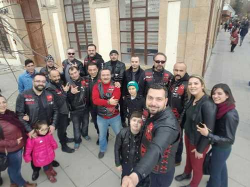 Türk Chopper Motor Kulubü Çorum İl Teşkilatı toplu halde kan bağışında bulundu. 