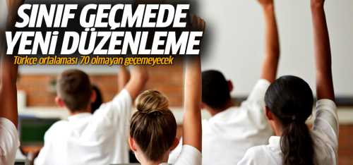 Türkçe ortalaması 70 olmayan öğrenci sınıfı geçemeyecek
