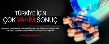 Türkiye'de antibiyotik alarmı verildi