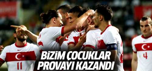 Türkiye hazırlık maçında Azerbaycan'ı 2-1 mağlup etti