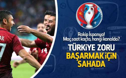 Türkiye İspanya maçına saatler kala nefesler tutuldu