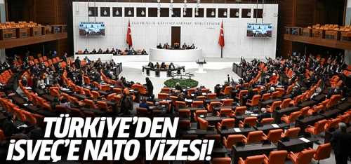 Türkiye İsveç'e F16 Şartı ile TBMM'de NATO vizesi verdi!
