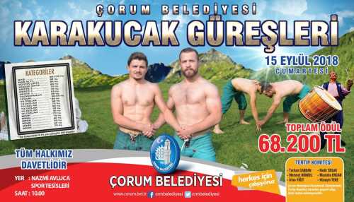 Türkiye'nin En büyük Yağlı Güreşleri Çorum'da başlıyor