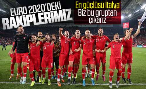Türkiye’nin EURO 2020’deki rakipleri kim oldu?