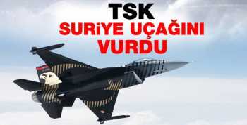 Türkiye Suriye Savaş Uçağını düşürdü