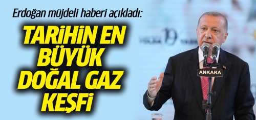 Türkiye tarihinin en büyük doğal gazı