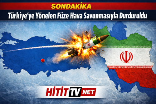Türkiye’ye Yönelen Füze Hava Savunmasıyla Durduruldu