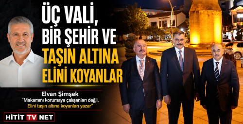 Üç Vali, Bir Şehir ve Taşın Altına Elini Koyanlar