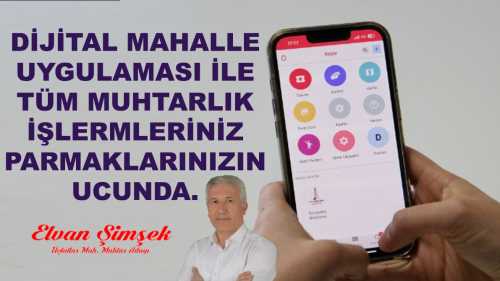 Üçtutlar Mahallesi Muhtarlığına Dijital site