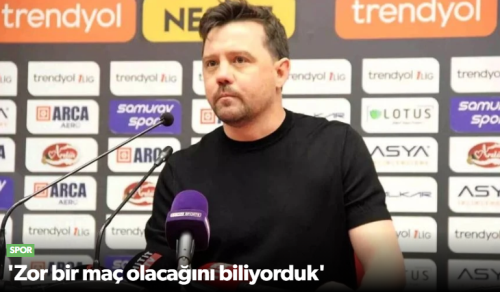 Uğur Uçar “Zor Bir Maçı Kazandık 3 Puan Çok Değerli”