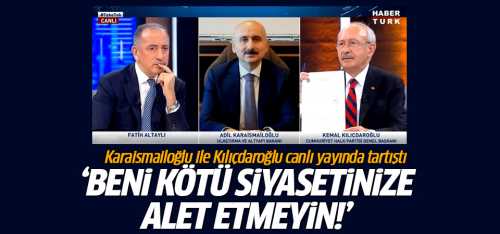 Ulaştırma Bakanı Kılıçdaroğlu'na cevap verdi