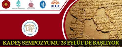 ULUSLAR ARASI KADEŞ SEMPOZYUMU 28 EYLÜL'DE BAŞLIYOR