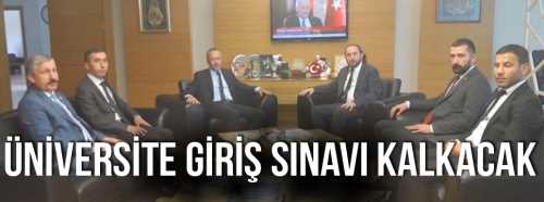 Üniversite Giriş Sınavı Kalkacak