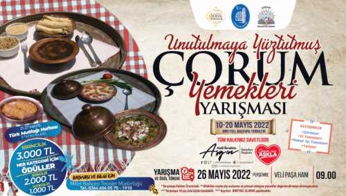 Unutulmaya Yüz Tutmuş Çorum Yemekler