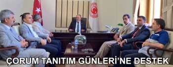 USLU'DAN ÇORUM TANITIM GÜNLERİNE DESTEK