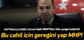 Uslu'dan MHP'li Hüseyin Sözlü'ye sert tepki