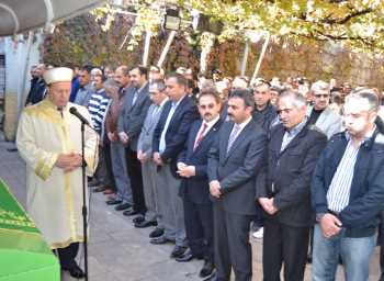 Vahit Yılmaz'ın Cenaze namazı Ulu camii'de Kılındı