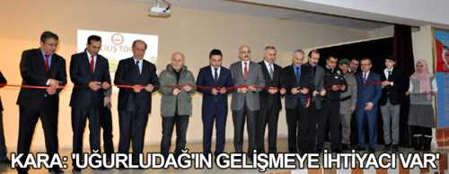 Vali Ahmet Kara, Uğurludağ'da toplu açılış törenine katıldı.