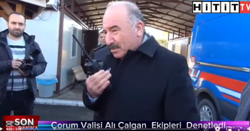 Vali Ali Çalgan Yılbaşı Gecesi Ekipleri Denetledi!