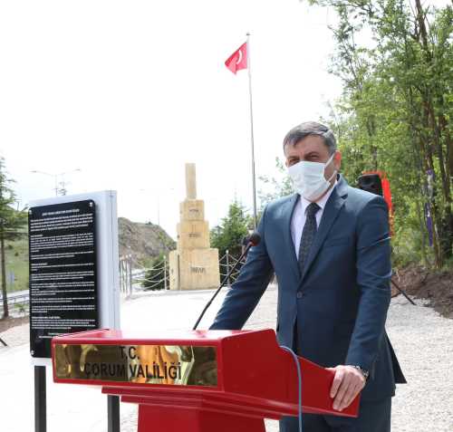 Vali Mustafa Çiftçi Bünyanlı Osman Abidesini  Törenle Açtı