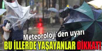 YAĞIŞLAR PAZAR'DAN İTİBAREN GELİYOR 