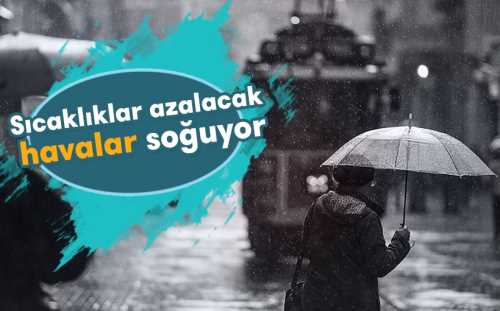 Yağışlı ve  Soğuk Hava tekrar geri geldi