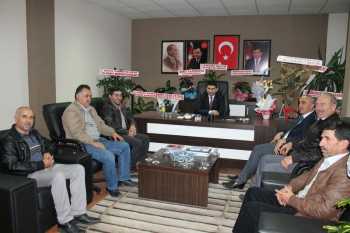 YAŞAR ANAÇ'A ZİYARETCİ AKINI