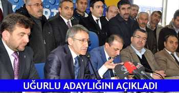 Yaşar Uğurlu adaylığını açıkladı