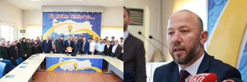 Yasir Küçük, AK Parti’den adaylık müracaatını yaptı