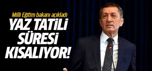 Yaz tatili süresi kısalıyor mu?